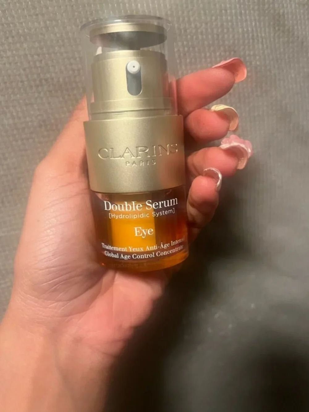 Clarins Double Serum Eye Anti-Age Global Age Control Concentrate 20ml New